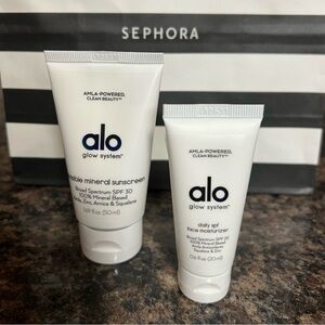ALO Yoga Glow System Suncare Duo in White